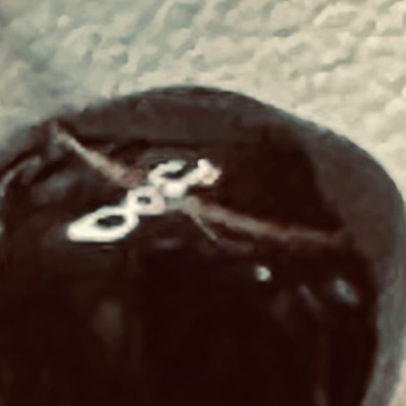 2/$20 Black Heart Pendant w/Gold Tone Bail Small in Size Small Scratch - Picture 7 of 13